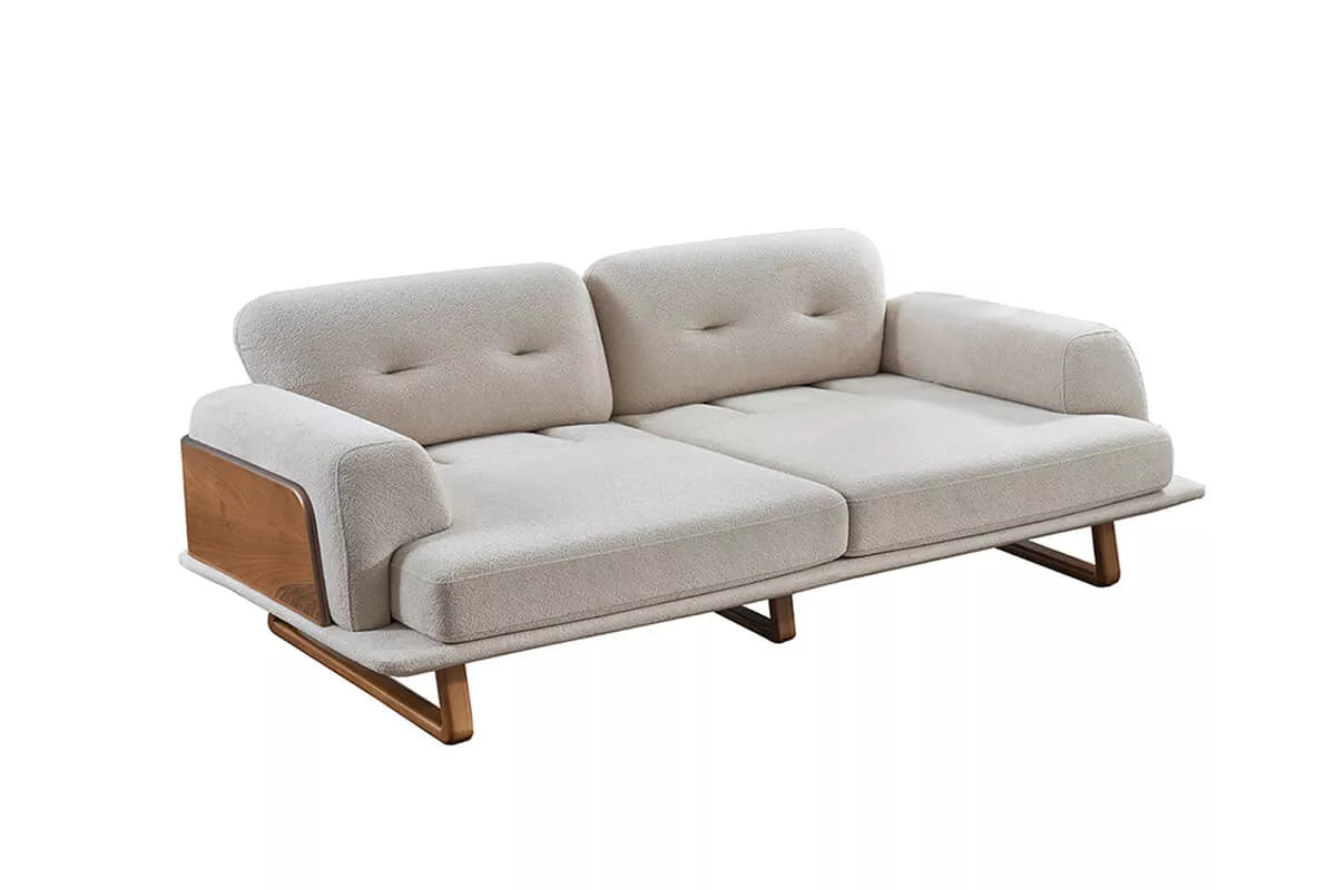 Coco 3 Seater Cream Sofa