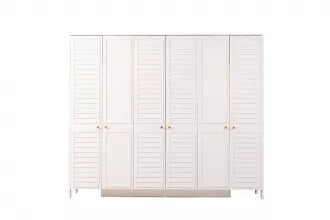 Inci 6 Doors Wardrobe