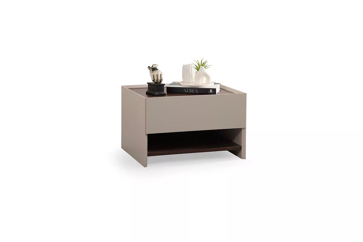 Mocca Bedside Table - Ider Furniture