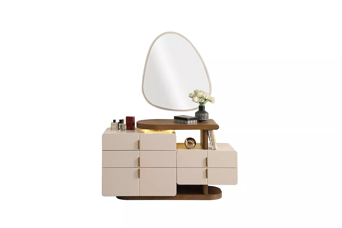 Omega Dressing Table & Mirror