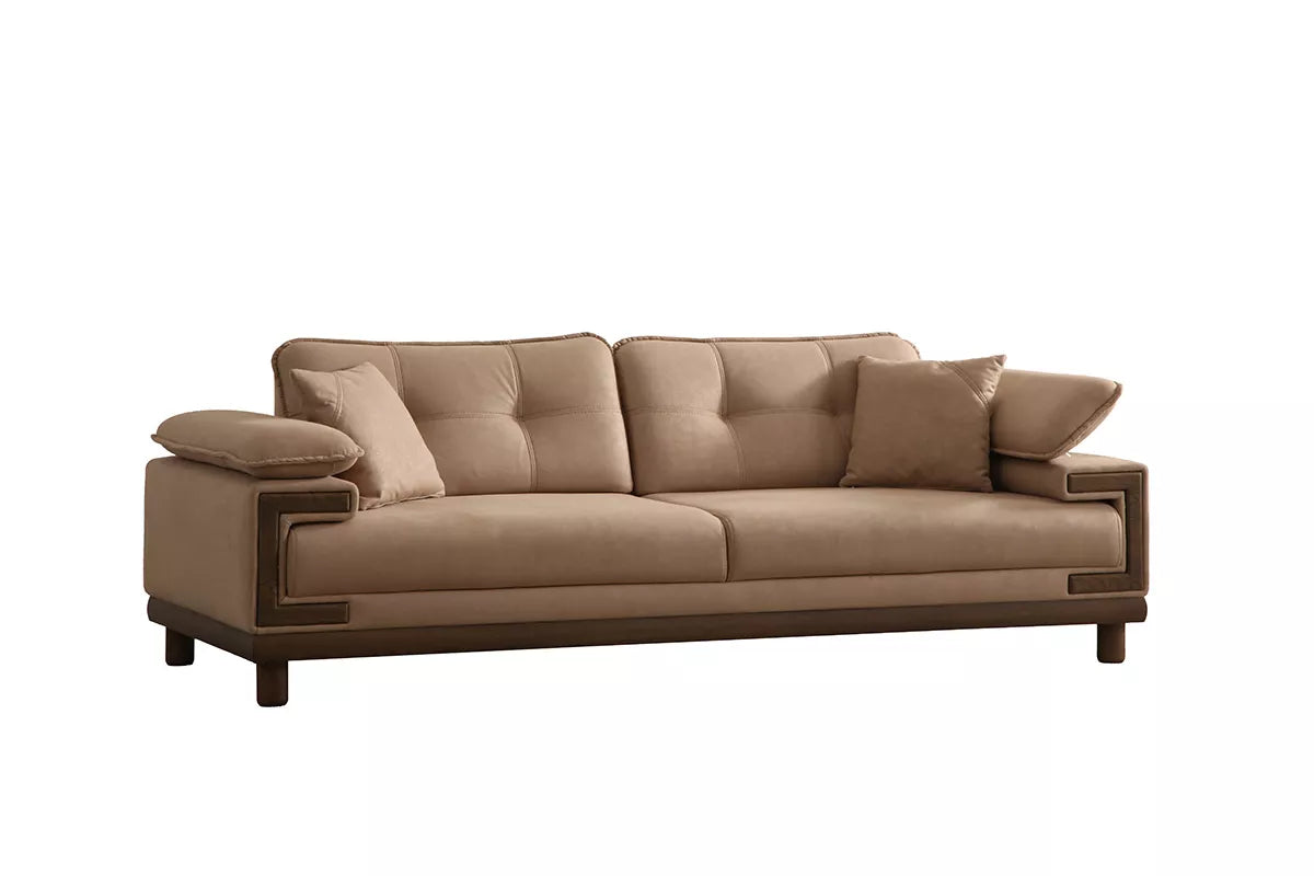 Omega 3 Seater Sofa Beige