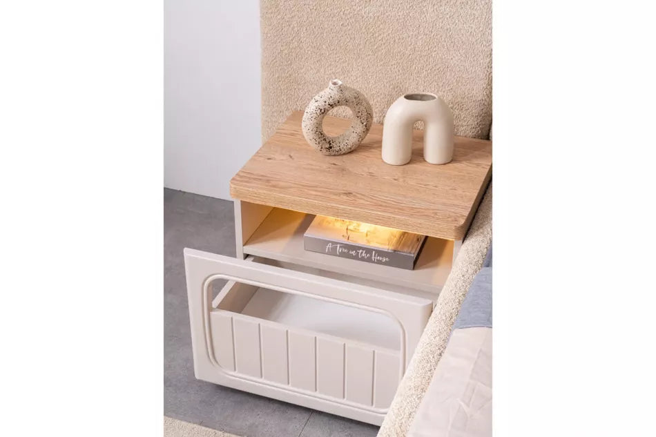 Perla Bedside Table - Ider Furniture