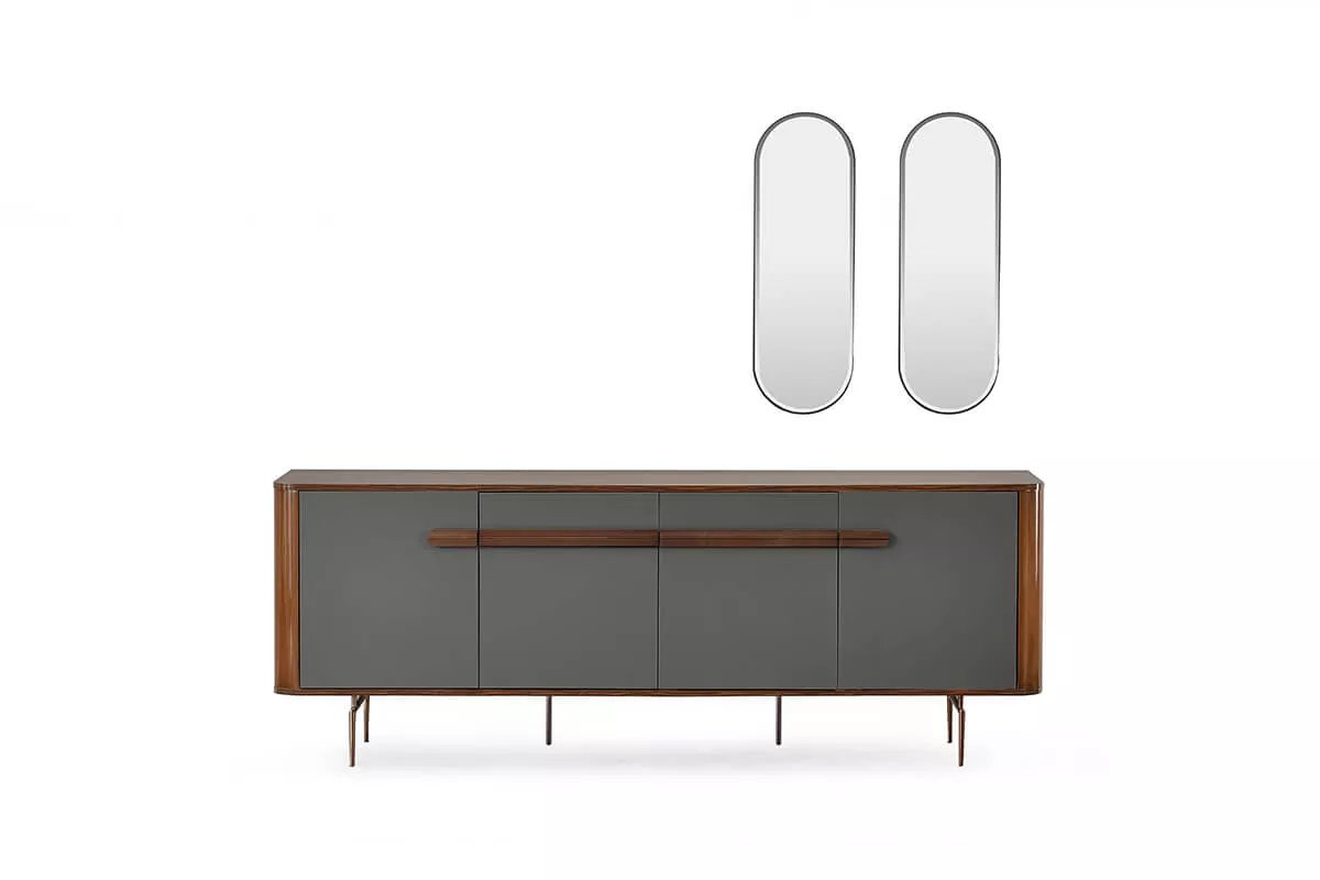 Verona Sideboard & Mirror (Clearance )