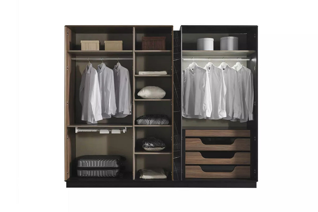 Bronze 5 Door Wardrobe | Ider Furniture